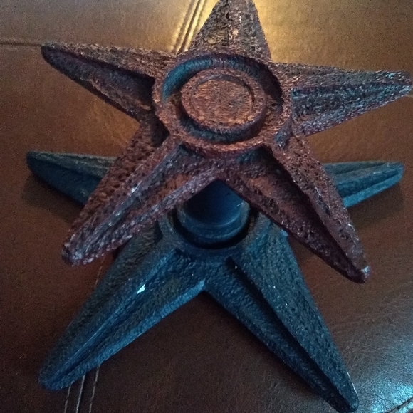 Americana Double Star Curtain Pullback - Picture 1 of 5